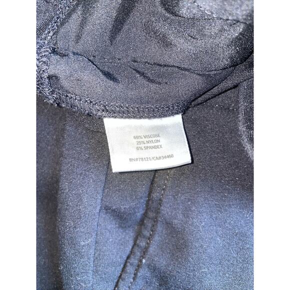 Eileen Fisher Black Stretch Elastic Waist Pull on Pants M - Picture 5 of 5